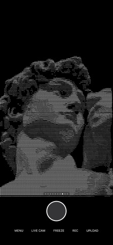 ASCII Glitch Camera Screenshot 1 of 4