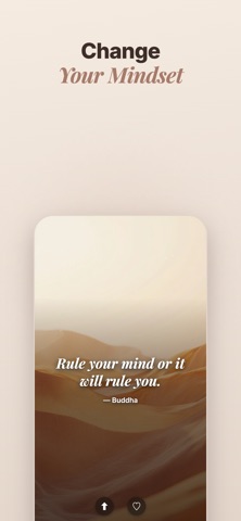 Daily Quotes - Affirmations iPhone screenshot