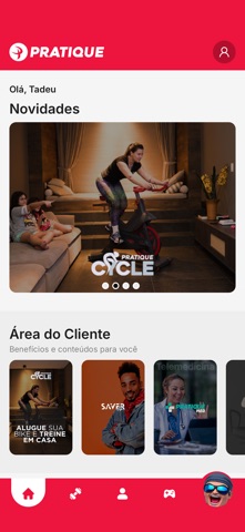Pratique Fitness iPhone screenshot 1