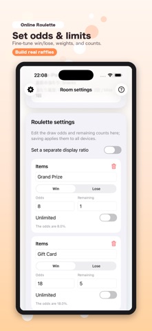 Roulette: Spin & Decide Screenshot 2 of 5