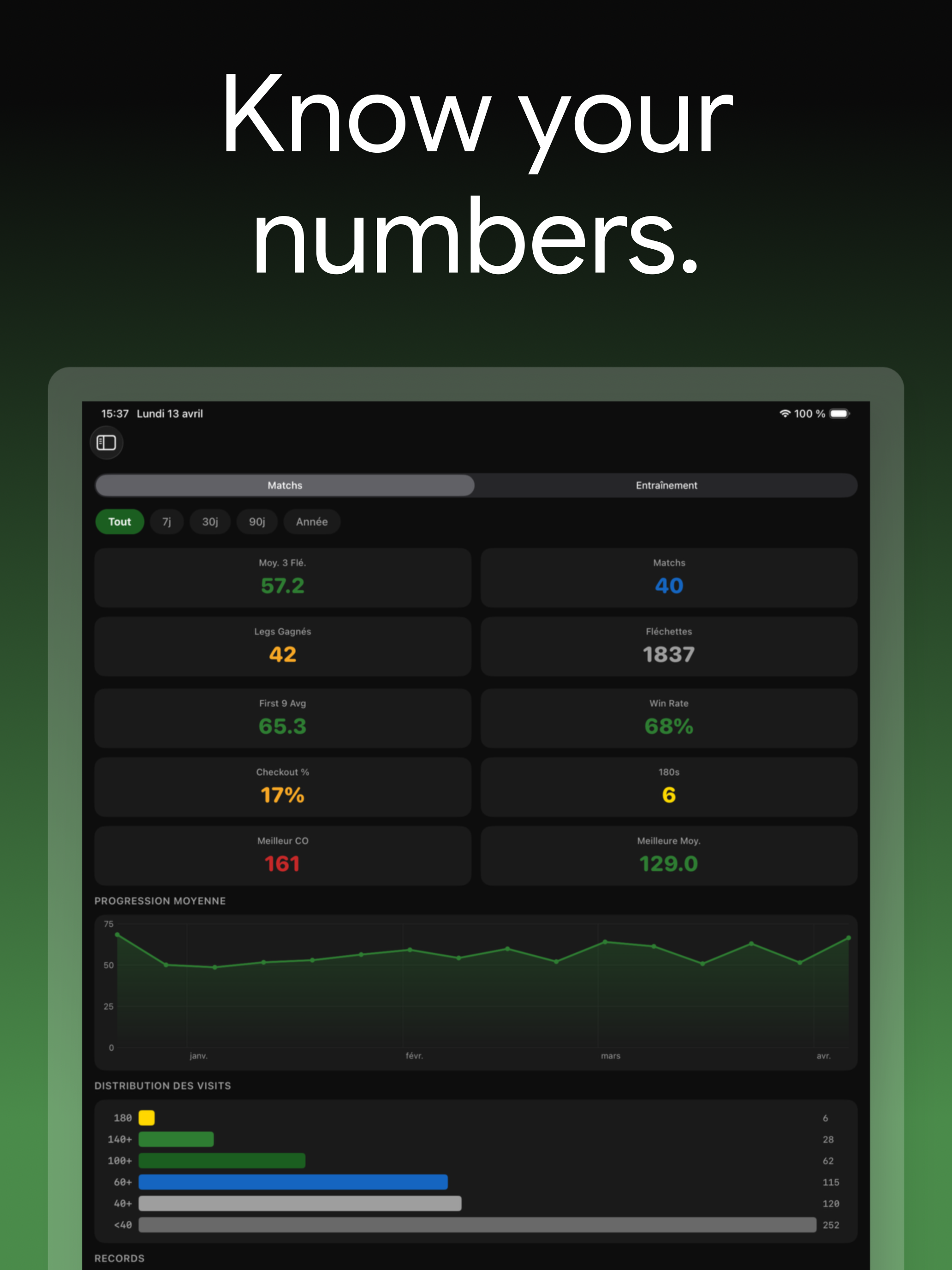 Darts Tracker - Score & Stats