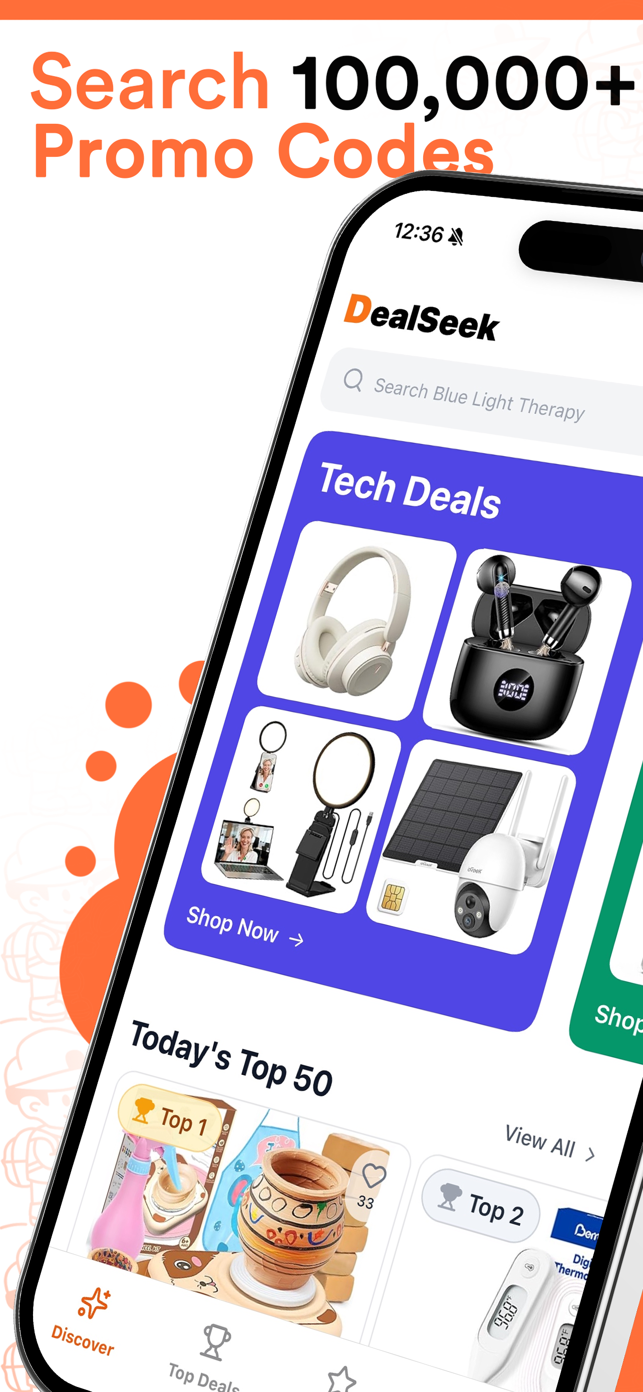 DealSeek: Coupons & Discounts