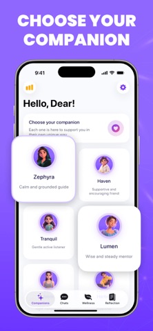 Noema AI Calm Chat Screenshot 2 of 5
