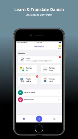 Danish Translator & Learn + screenshot 1