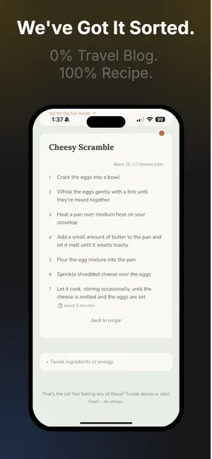 Just Tell Me What To Cook! screenshot 3