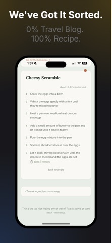 Just Tell Me What To Cook! screenshot