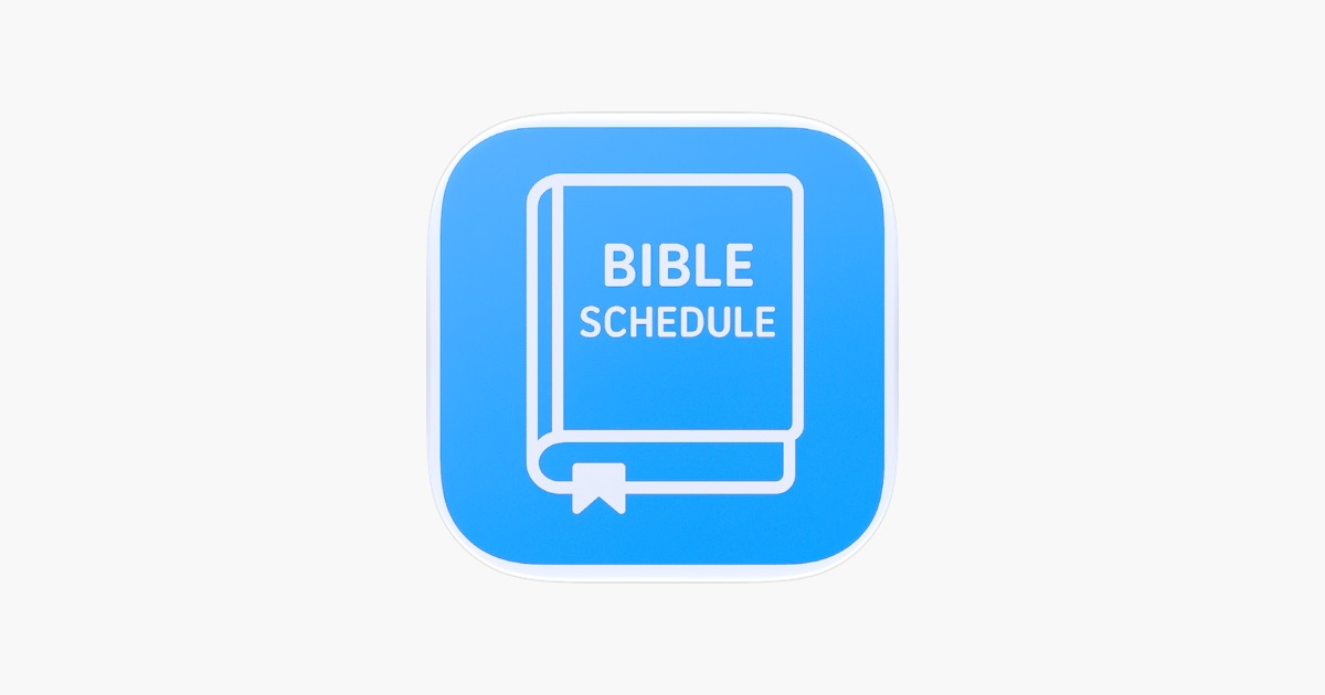 ‎Bible Scheduler-Daily Tracker App - App Store