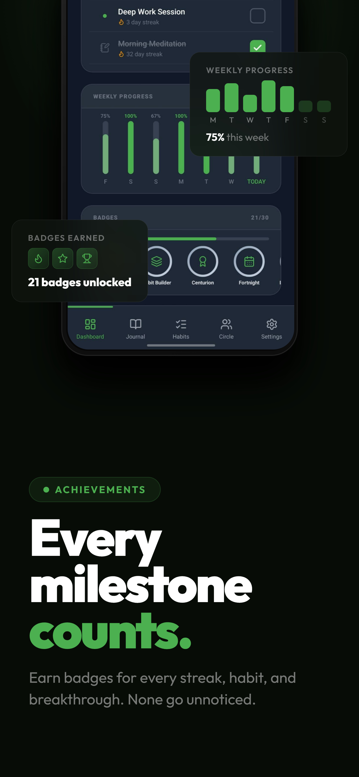 Circle: Social Habit Tracker screenshot 6