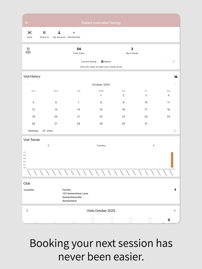 Radiant Automated Tanning