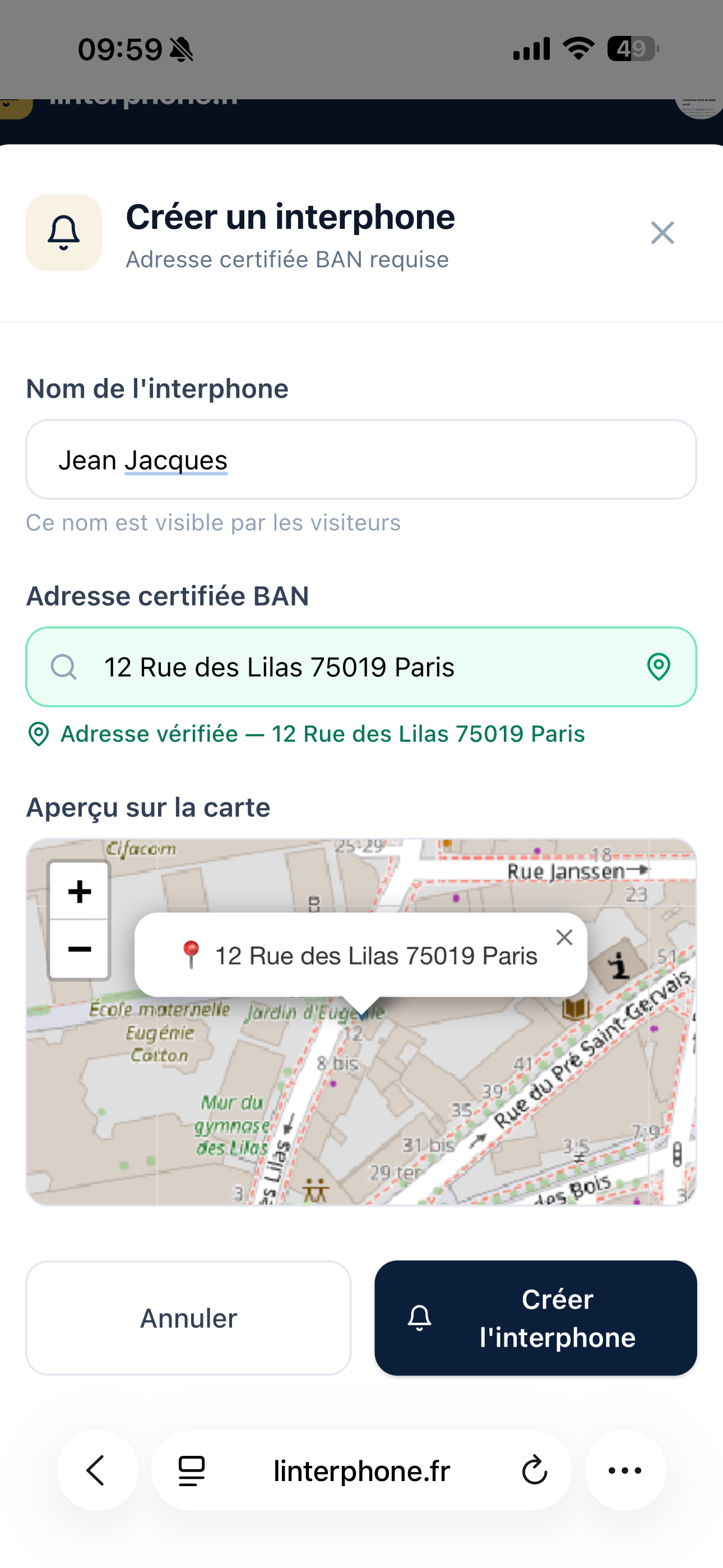linterphone screenshot 5