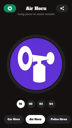 Horn Sounds - Car Horn & Siren screenshot 2