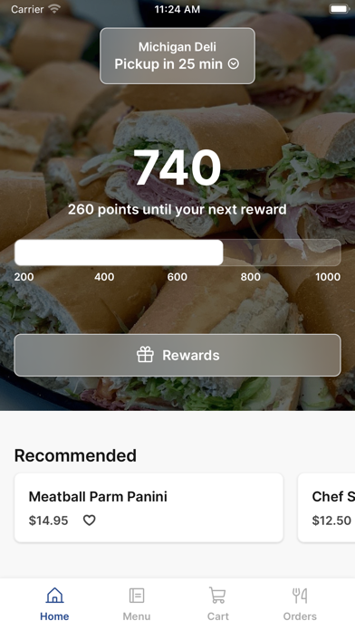 Michigan Deli iPhone screenshot 1 - Food & Drink app