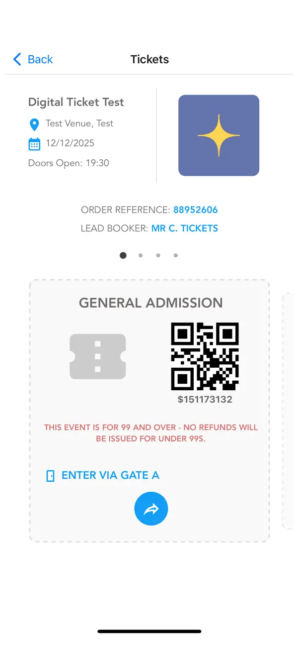 Screenshot #3 pour See Tickets Wallet