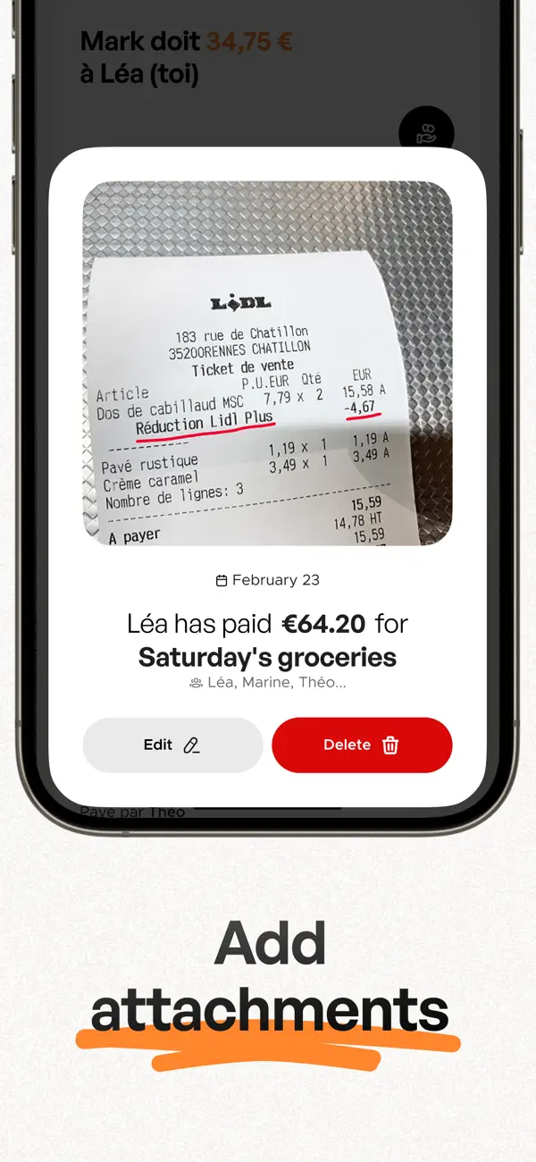 #3. Split - Expense Sharing (iOS) Podle: Theo Sementa