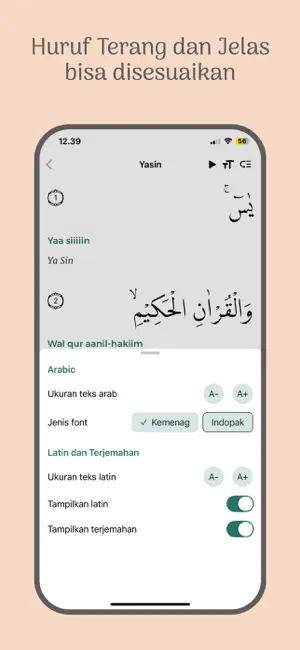 Surat Yasin & Tahlil Lengkap iPhone screenshot 3
