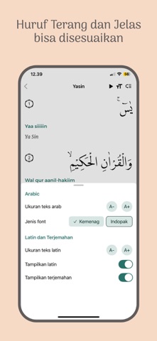 Surat Yasin & Tahlil Lengkap iPhone screenshot 3