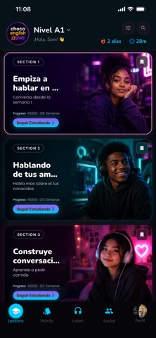 Choco English screenshot