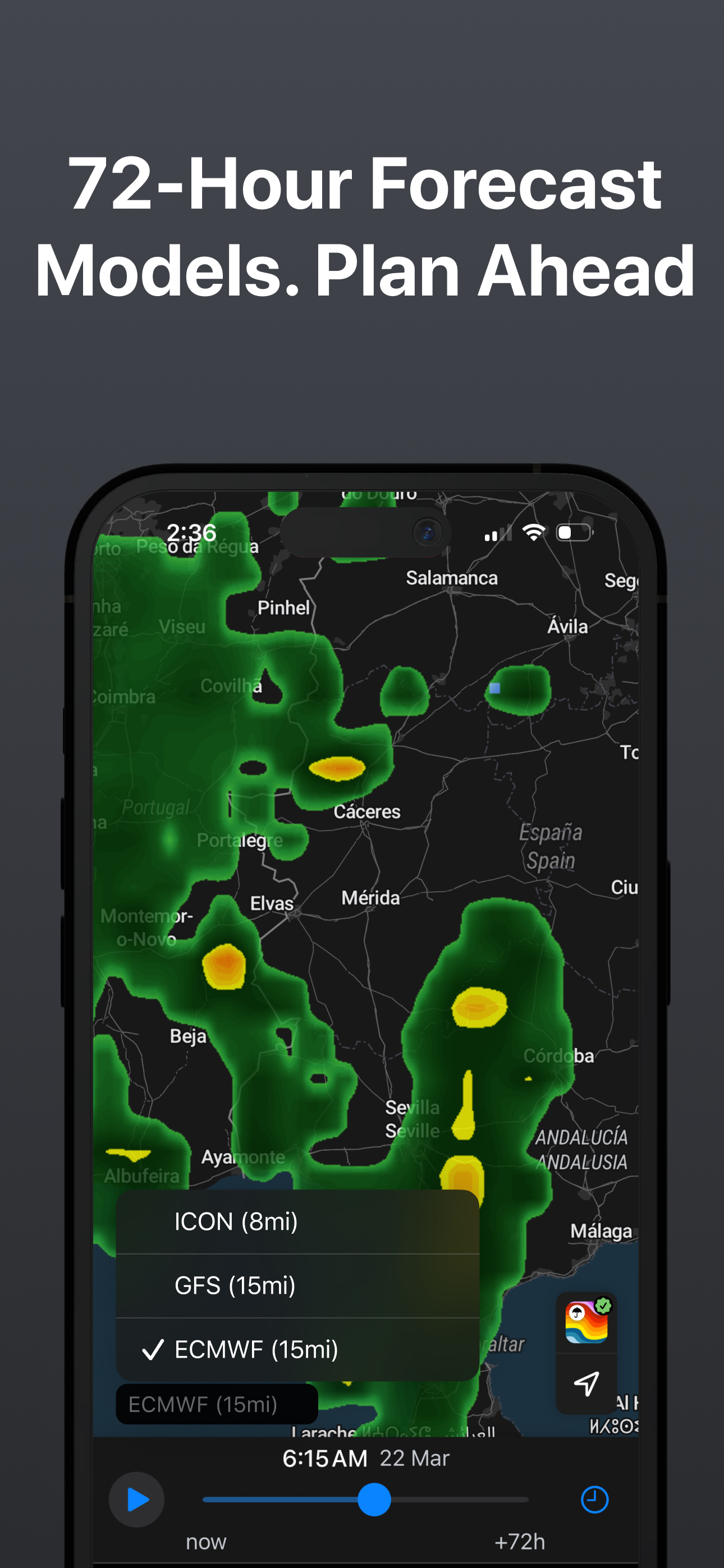 RainViewer: NOAA Weather Radar