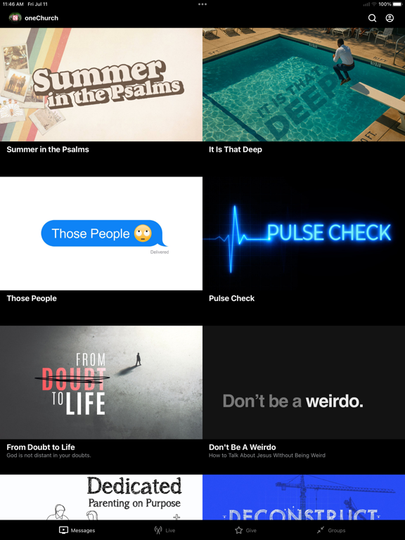 Screenshot #4 pour oneChurch.tv