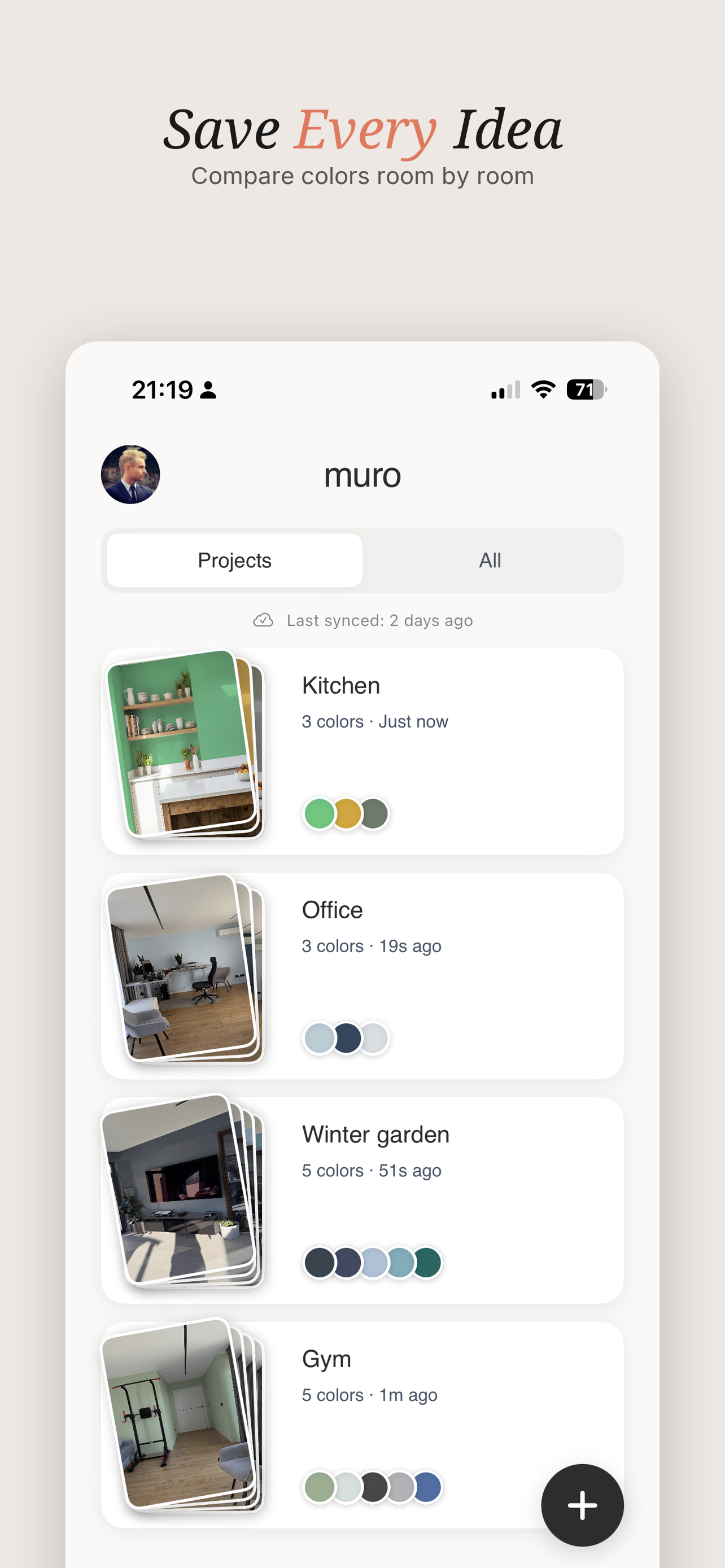 Muro: Visualize Any Wall Color