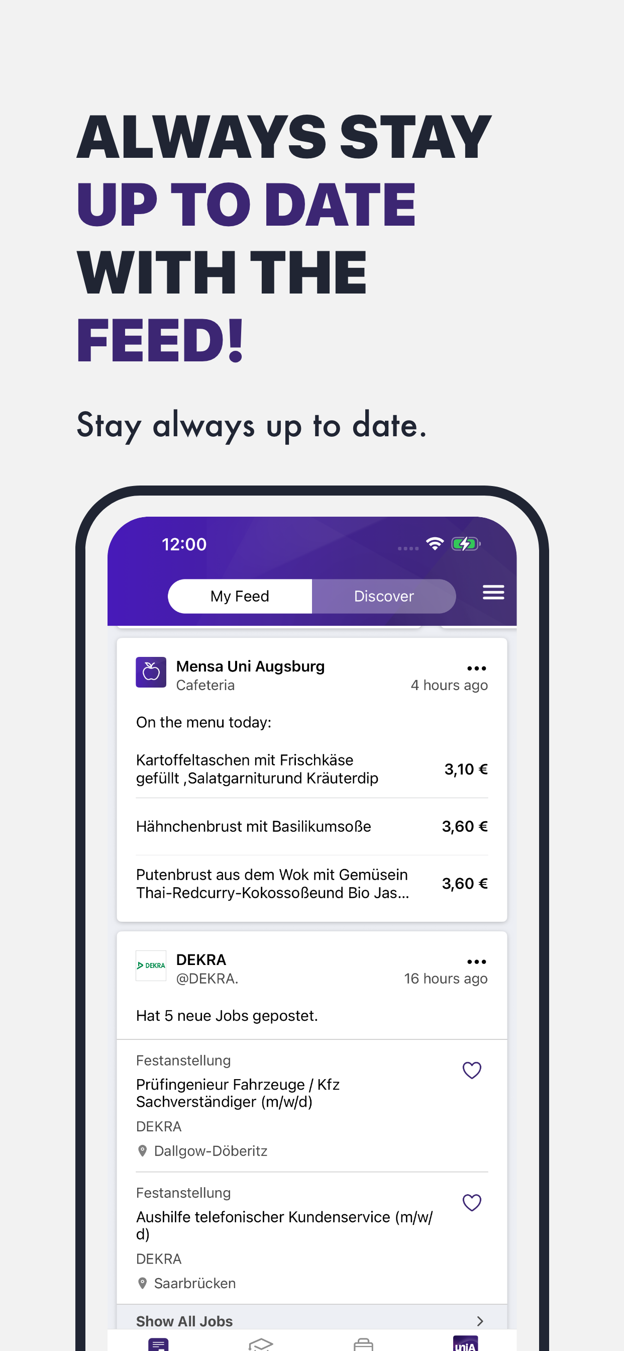UniAugsburg App screenshot 4