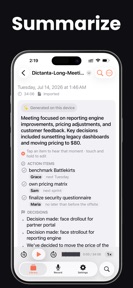 Dictanta: AI Meeting Recorder screenshot