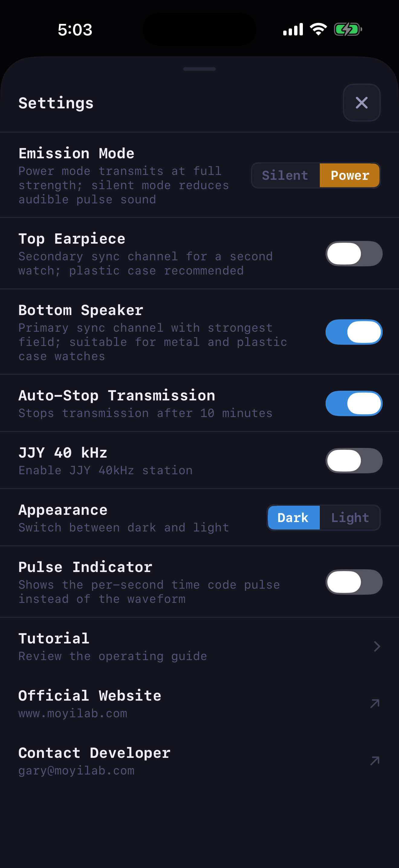 MoyiWave - Atomic Watch Sync screenshot 4