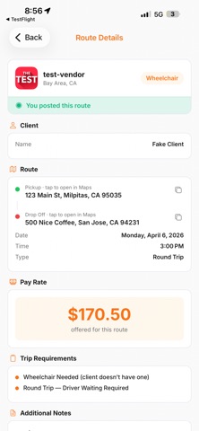 EZWAY NEMT Screenshot 9 of 10