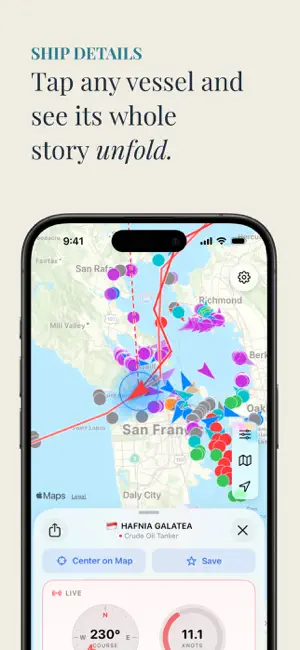 VesselFlow: Live Ship Tracker screenshot 2