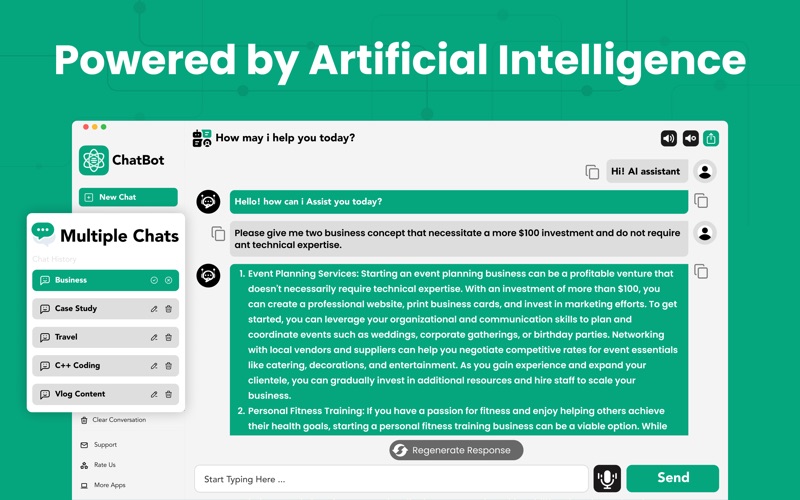 Chatbot: Open Chat with AI Bot Screenshot