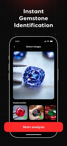 Gemstone Identifier: Diamond screenshot
