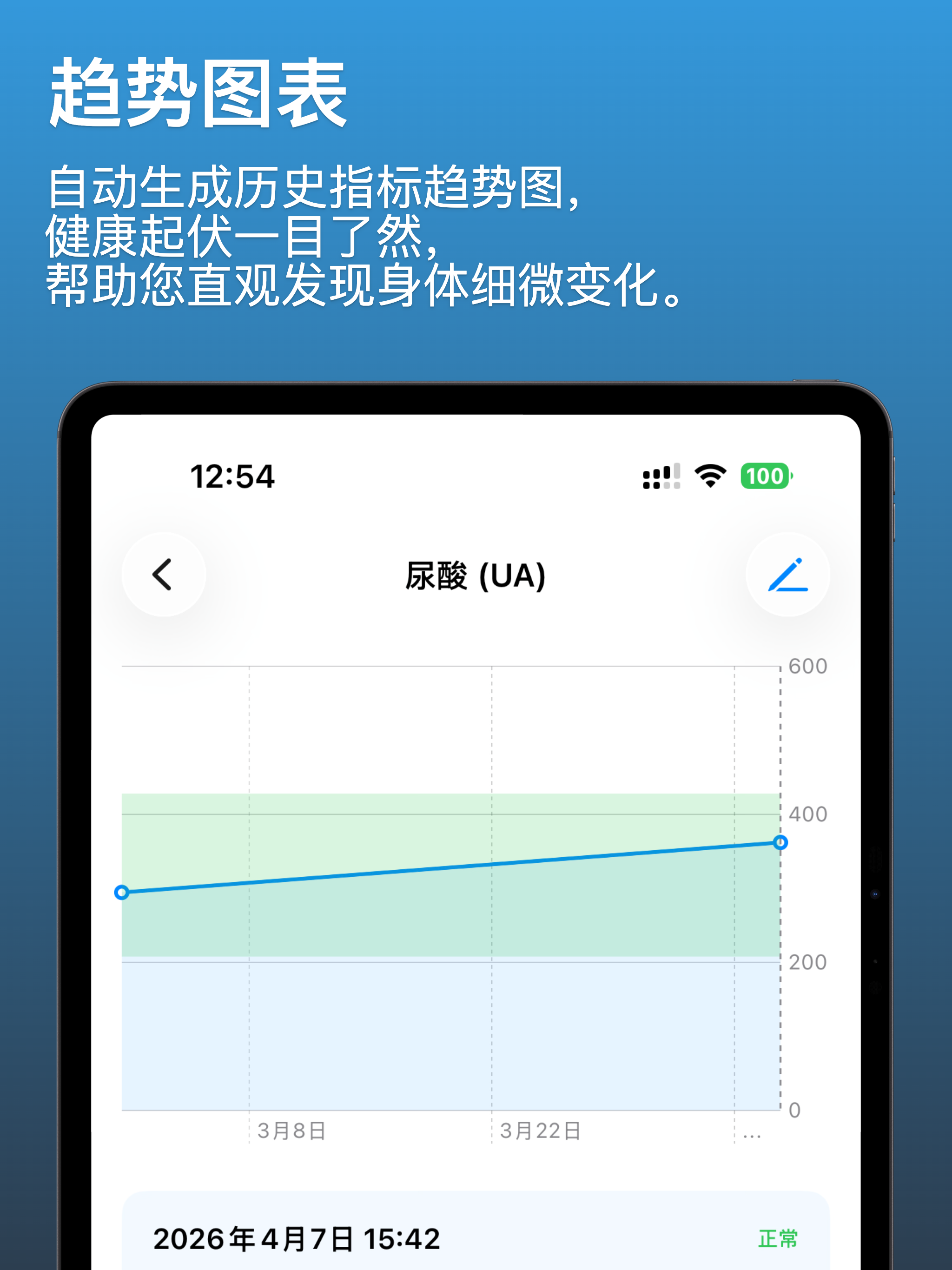 医检随身宝：AI 健康指标追踪