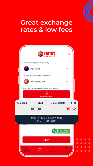 eRemit Malaysia Screenshot