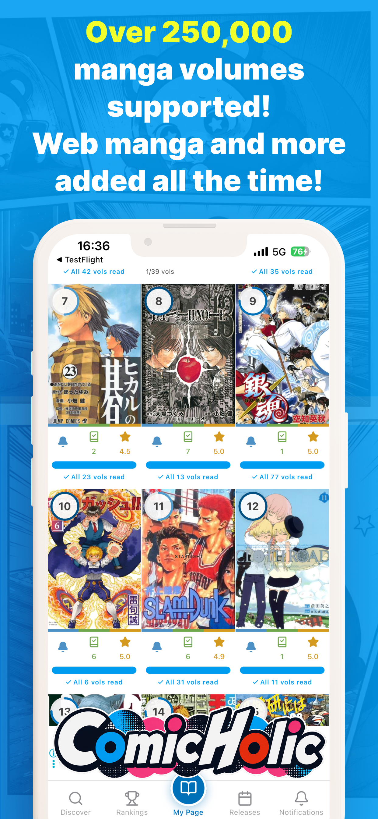 ComicHolic - Manga Log screenshot 2