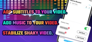 Volume Booster + Bass Booster iPhone screenshot