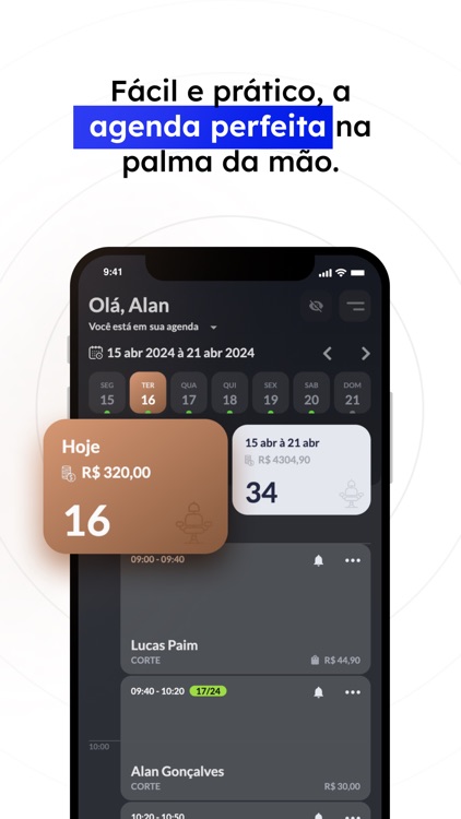 InBarber: Agenda p/ barbeiro