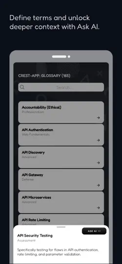 CREST PenTest Prep: With AI iPhone Screenshot 6