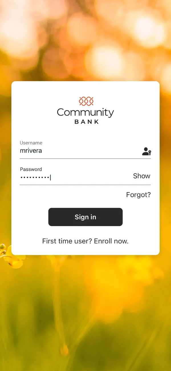 Screenshot #2 pour CBNA Mobile Banking