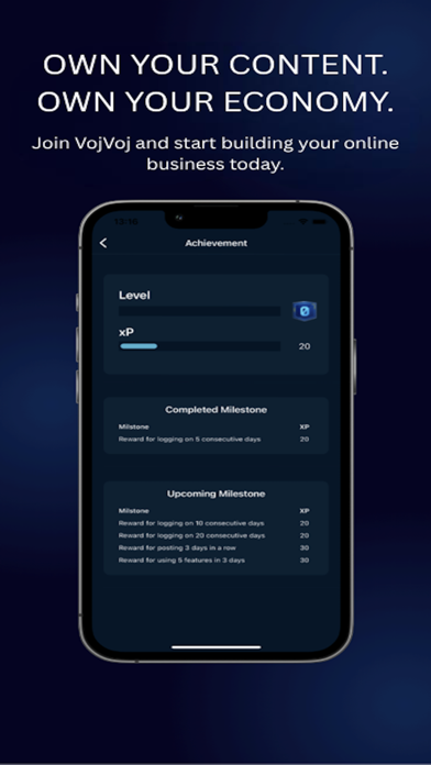 VOJVOJ iPhone screenshot 5 - Social Networking app