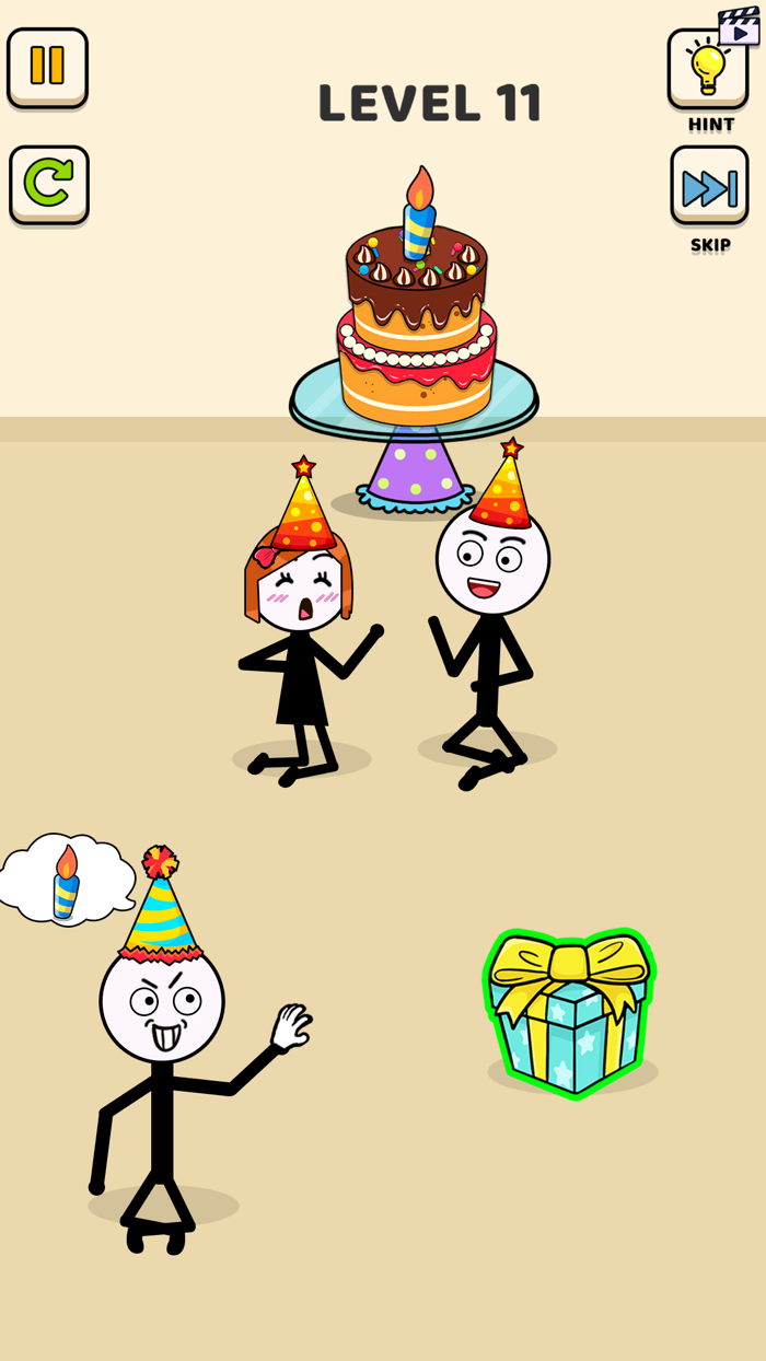 Stickman Thief Puzzle Escape