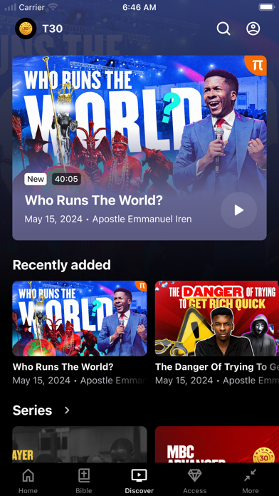 Screenshot 2 of Triumph30 App