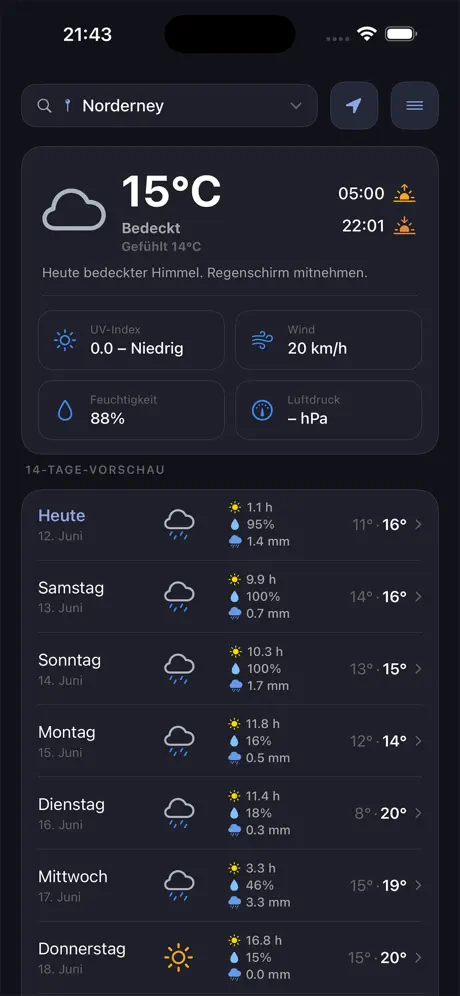 Temparis screenshot 2