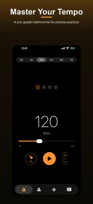 ProMetronome+ screenshot 1