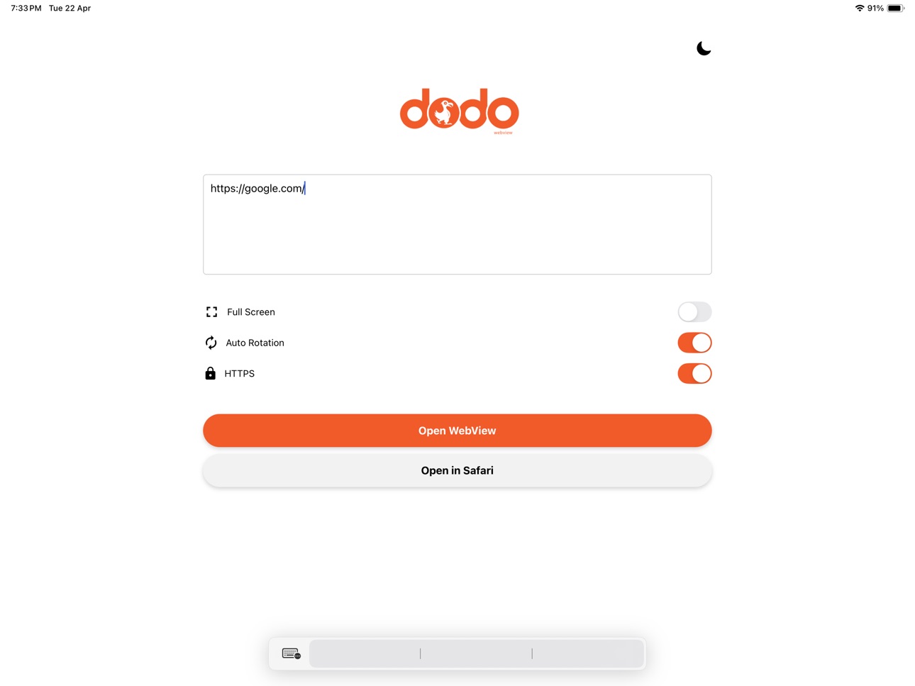 Dodo - Webview screenshot 5