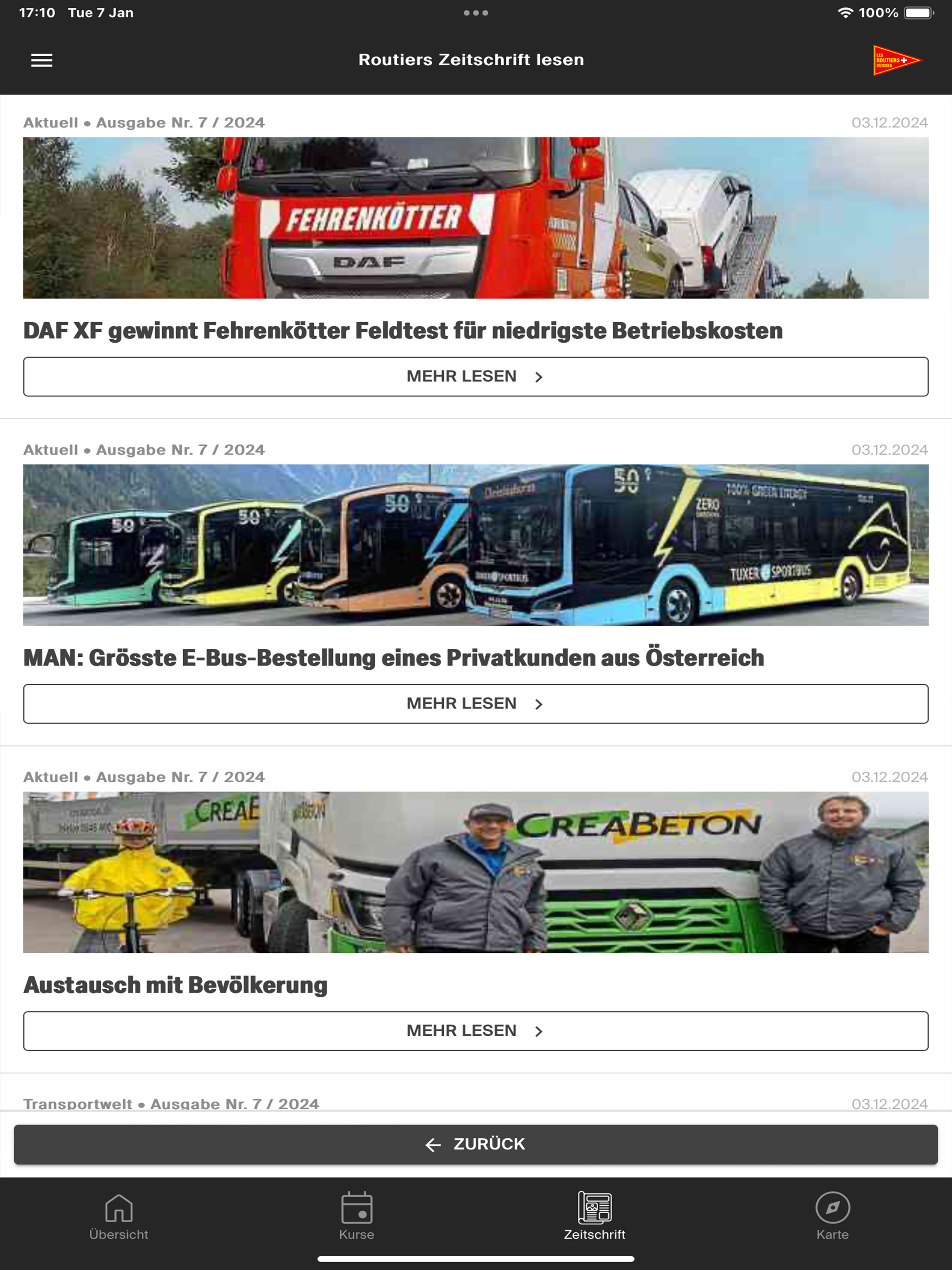 Les Routiers Suisses