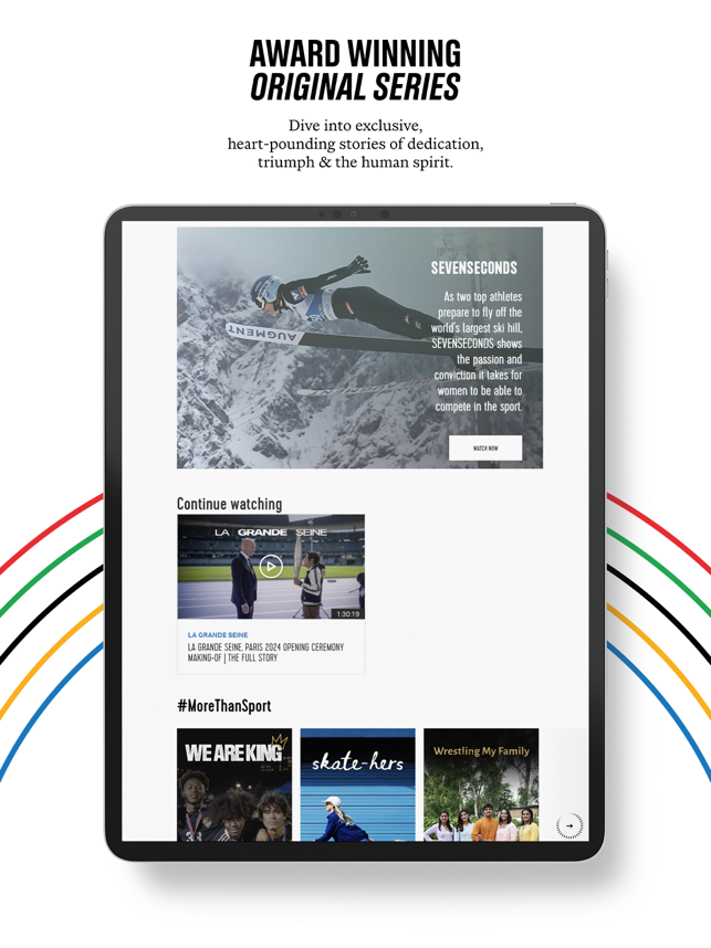 ‎Olympics: Live Sports & News Screenshot