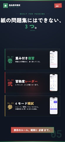 食品表示検定初級 試験対策｜問題集 のスクリーンショット