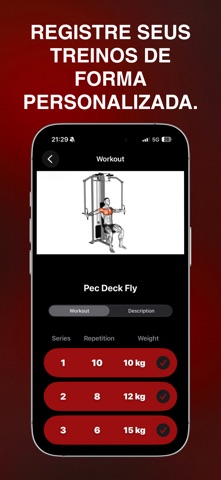 Fitnessfy: Treino Academia screenshot