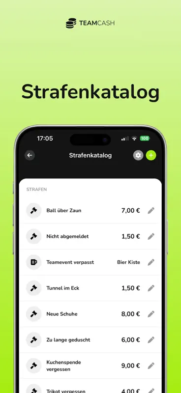 TeamCash – Mannschaftskasse screenshot 6 of 7