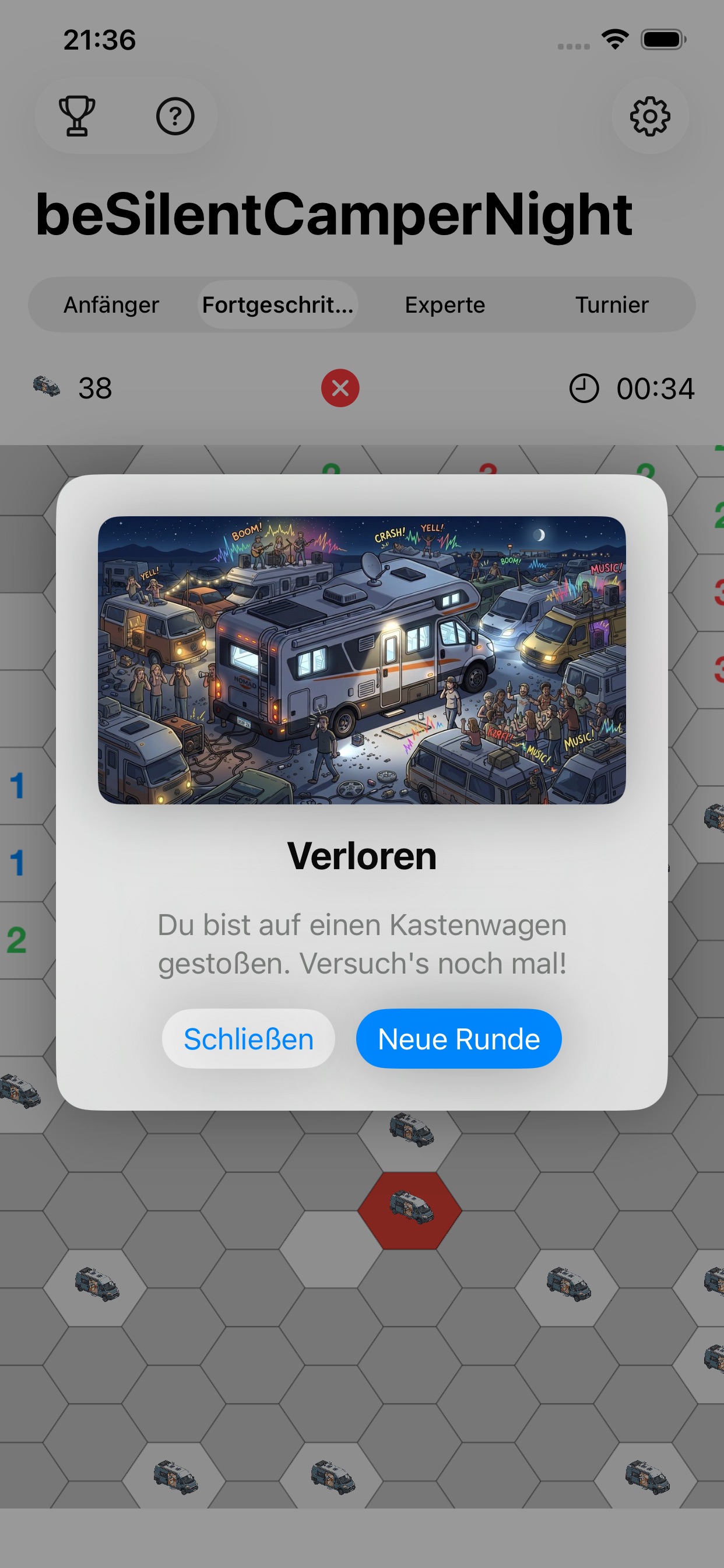 Screenshot 3 of beSilentCamperNight